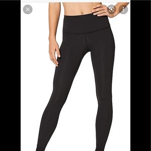 Lululemon Wunder Under Leggings Size 4 Black